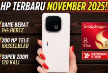 5 Rekomendasi HP Terbaru Resmi di Indonesia Bulan November, Cek Spesifikasi Unggulannya!