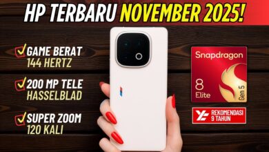 5 Rekomendasi HP Terbaru Resmi di Indonesia Bulan November, Cek Spesifikasi Unggulannya!