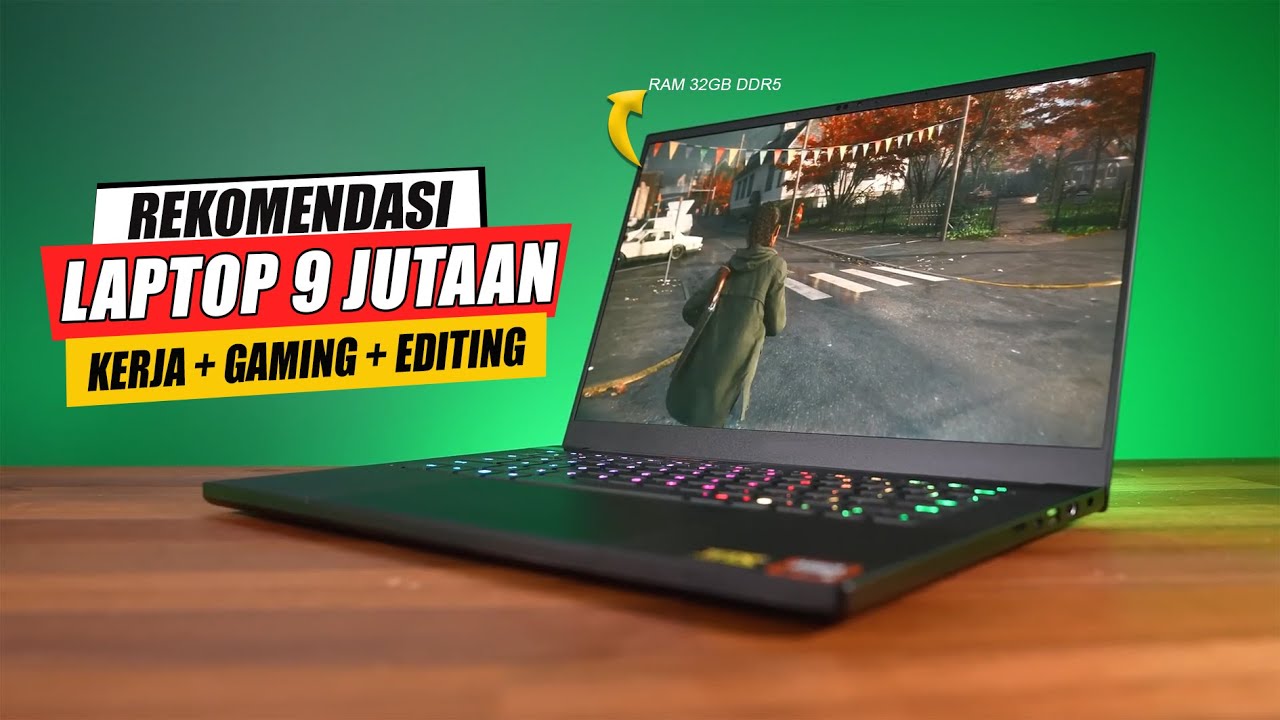 5 Rekomendasi Laptop 9 Jutaan Performa Terbaik untuk Produktivitas dan Gaming