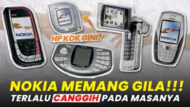 7 Desain HP Nokia Jadul Paling Unik yang Pernah Ada di Masanya