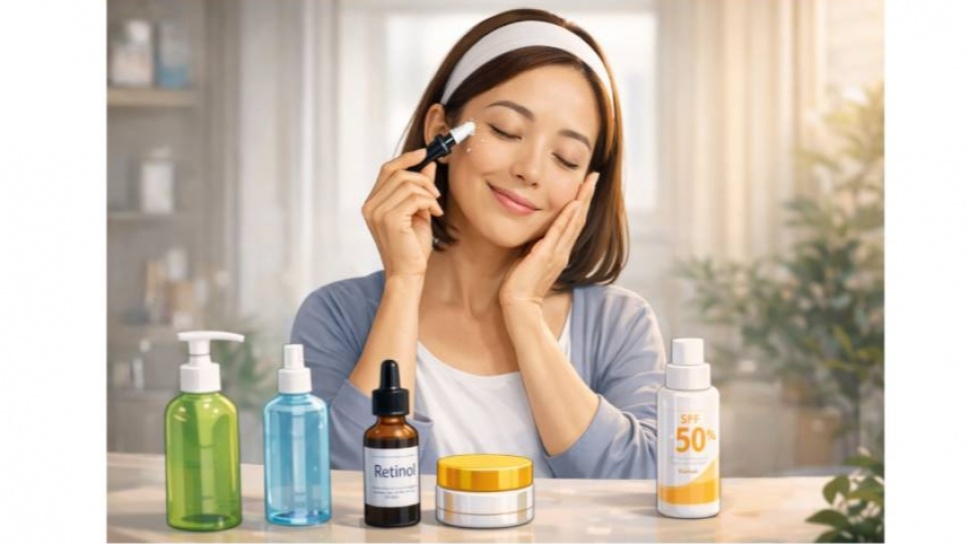 7 Langkah Perawatan Kulit Anti Penuaan untuk Usia 40+ agar Kulit Terlihat Kencang dan Bebas Flek