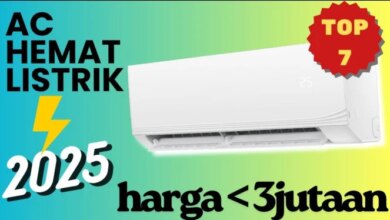 7 Rekomendasi AC Setengah PK Hemat Listrik 2025, Ideal untuk Kamar Kecil dan Efisien!
