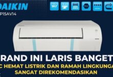 AC Daikin FTP15AV14 Hemat Listrik 390 Watt, Pendinginan Cepat dan Efisien
