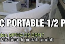 AC Portable MIDEA 1/2 PK, Harga 2,8 Juta: Solusi Pendingin Tanpa Bor Tembok Efektif