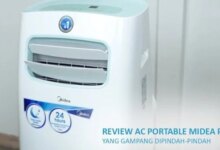 AC Portable Midea Hemat Listrik, Biaya Operasi Semalaman Cuma 300-500 Rupiah
