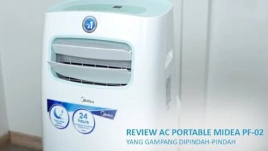 AC Portable Midea Hemat Listrik, Biaya Operasi Semalaman Cuma 300-500 Rupiah