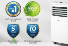AC Portable Midea Praktis, Dingin Maksimal Tanpa Bobok Tembok, Harga Mulai 2 Jutaan