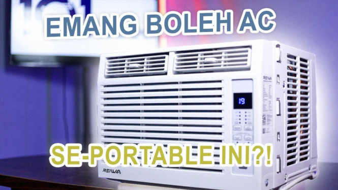AC Window Reiwa Murah Meriah, Harga Sejutaan Bikin Tidur Lebih Adem dan Nyaman