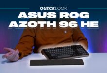 ASUS ROG Azoth 96 HE: Keyboard Gaming Premium dengan Fitur Mekanik Terbaru