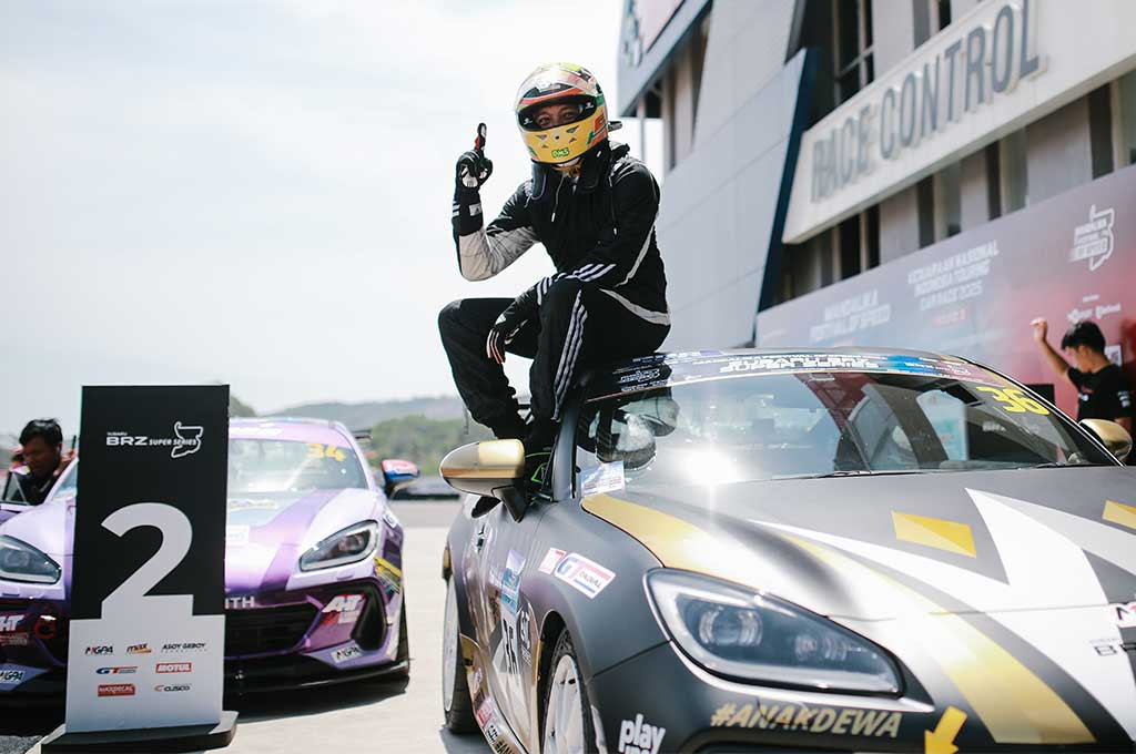 Aksi Balap Menegangkan di Seri 7 dan 8 Subaru BRZ Super Series Mandalika