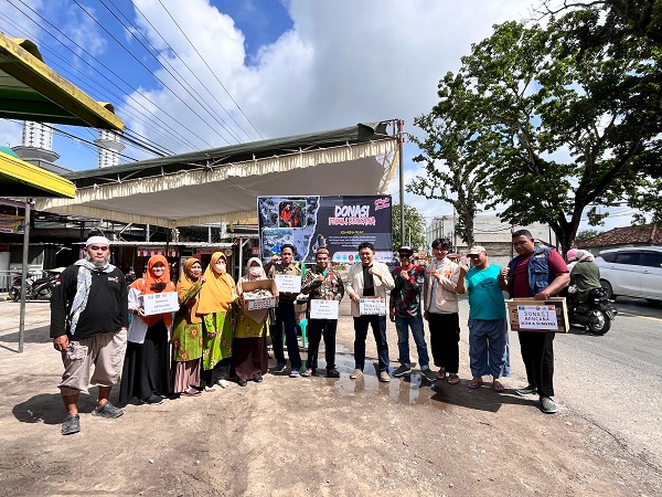 Aksi Galang Dana Pemuda Muhammadiyah-’Aisyiyah Tulang Bawang untuk Korban Bencana Sumatera