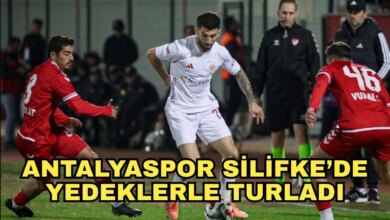 Antalyaspor Menang Tipis 1-0 atas Silifke dengan Pemain Cadangan – Antalya Gündem