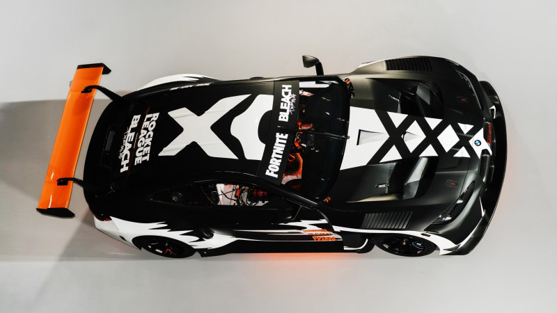 BMW M4 GT3 EVO Kini Tersedia di Fortnite & Rocket League, Intip Cara Mendapatkannya!