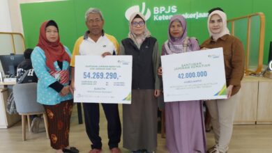 BPJS Ketenagakerjaan Klaten Berikan Santunan Jaminan Sosial untuk Dua Pekerja Meninggal