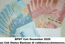 BPNT Cair Desember 2025: Cara Cek Status Bantuan di cekbansos.kemensos.go.id