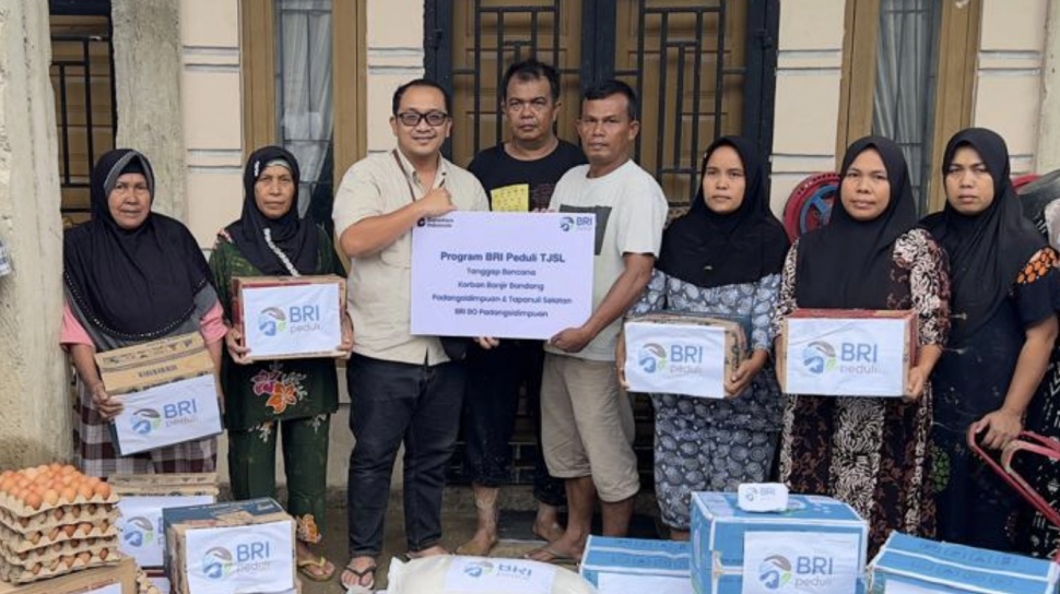 BRI Peduli Tanggap Bencana: Distribusi Cepat Paket Bantuan untuk Korban Banjir Sumatera