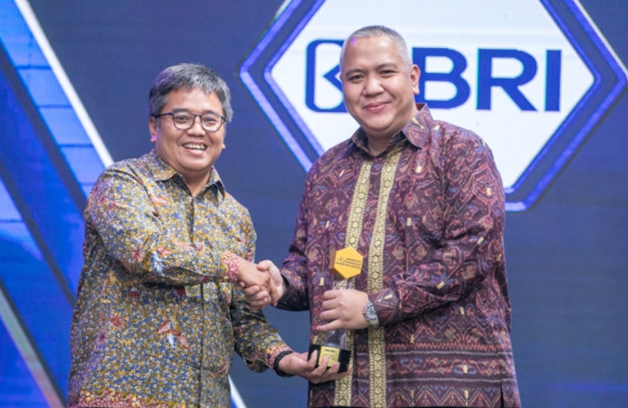 BRI Raih Anugerah Penggerak Sektor Keuangan Berkat Konsistensi Holding Ultra Mikro