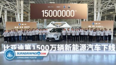 BYD Capai Rekor 15 Juta Mobil Listrik, Unggul dari Tesla dan VW dalam Produksi