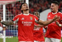 Benfica Kalahkan Napoli 2-0, Raih Kemenangan Kedua di Liga Champions