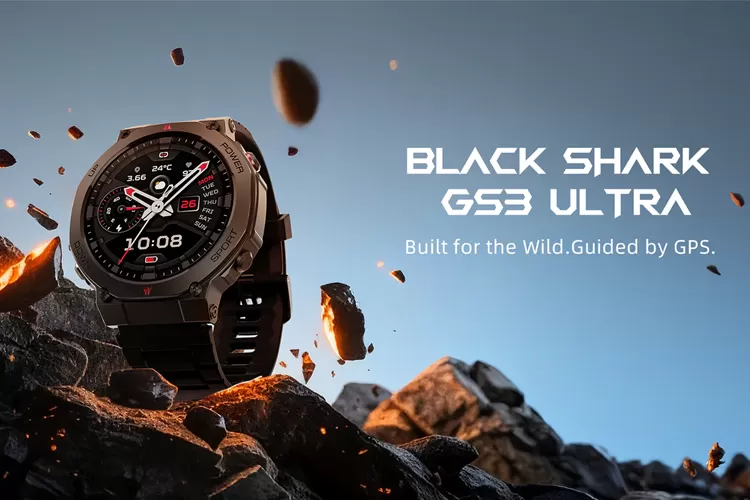 Black Shark GS3 Ultra Resmi dengan GPS Dual-Band dan Baterai Tahan Hingga 18 Hari