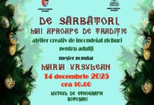 Botoșani Hidupkan Tradisi Natal Lewat Ateliere Kreatif Menghias Bola Hiasan