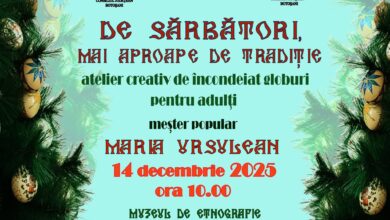 Botoșani Hidupkan Tradisi Natal Lewat Ateliere Kreatif Menghias Bola Hiasan