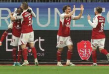 Brest Menang Dramatis atas Monaco dengan 10 Pemain, Melesat ke Paruh Atas Ligue 1