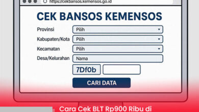 Cara Cek BLT Rp900 Ribu di cekbansos.kemensos.go.id dan Jadwal Pencairan Terbaru 2025