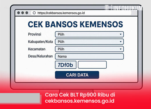 Cara Cek BLT Rp900 Ribu di cekbansos.kemensos.go.id dan Jadwal Pencairan Terbaru 2025
