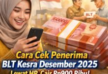 Cara Cek Penerima BLT Kesra Desember 2025 Lewat HP, Cair Rp900 Ribu!