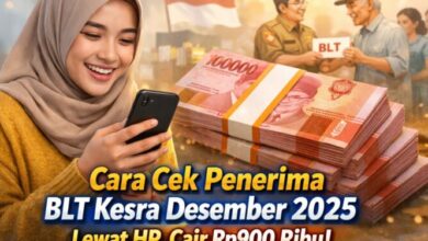 Cara Cek Penerima BLT Kesra Desember 2025 Lewat HP, Cair Rp900 Ribu!