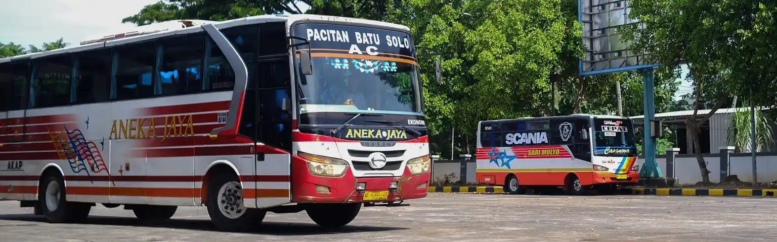 Cara Mudah Membeli Tiket Bus Dari Terminal Maospati Menuju Pacitan Secara Online