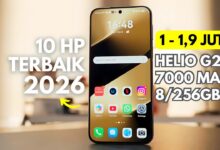 Cari HP 1 Jutaan Terbaik 2026? Ini 10 Pilihan Paling Laris dan Powerful