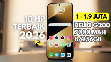 Cari HP 1 Jutaan Terbaik 2026? Ini 10 Pilihan Paling Laris dan Powerful