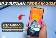 Cari HP 3 Jutaan? 5 Pilihan Terbaik dengan Spesifikasi dan Harga Terjangkau 2025