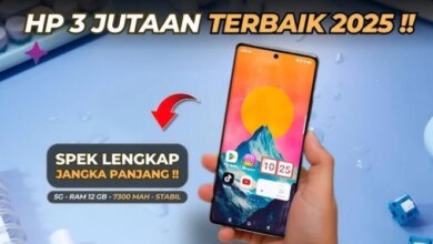 Cari HP 3 Jutaan? 5 Pilihan Terbaik dengan Spesifikasi dan Harga Terjangkau 2025