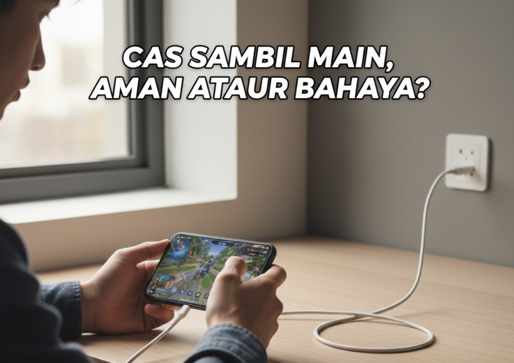 Cas HP Sambil Main Itu Aman? Ini Aturan Praktis dan Tips Pengisian Baterai yang Lebih Selamat