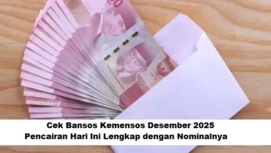 Cek Bansos Kemensos Desember 2025: Pencairan Hari Ini dan Nominal Bantuan Lengkap