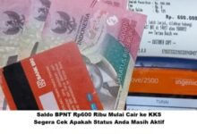 Cek Segera! Pencairan Rp600 Ribu BPNT ke KKS, Pastikan Status Bantuan Anda Aktif