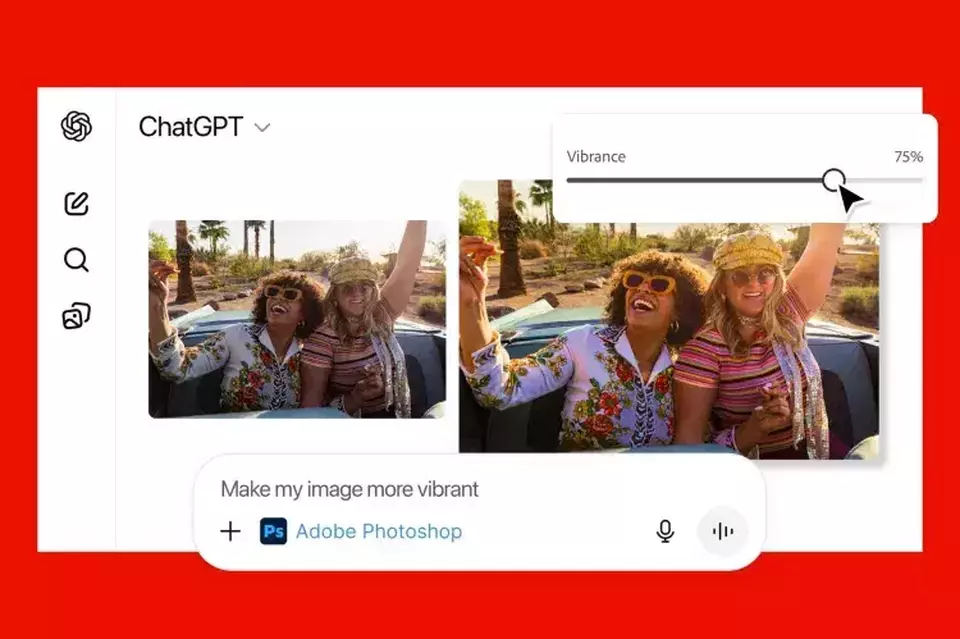 ChatGPT Kini Terintegrasi dengan Photoshop dan Acrobat, Permudah Edit Konten Lebih Cepat
