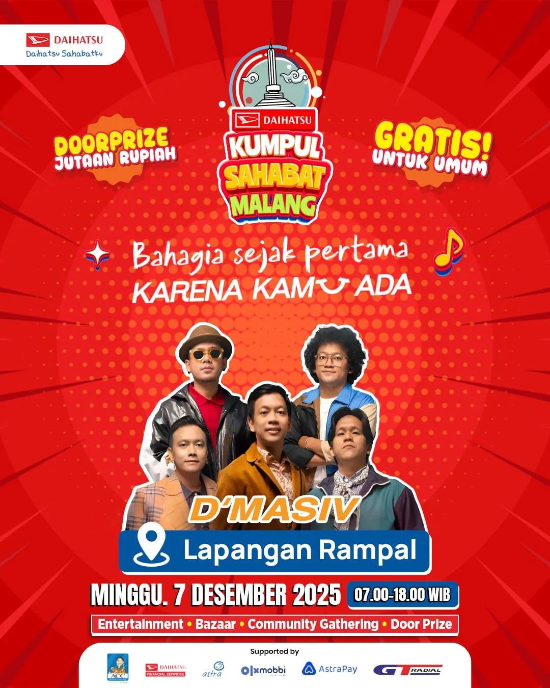 Daihatsu Gelar Kumpul Sahabat di Malang Sambut Liburan Akhir Tahun, Ini Keseruannya!