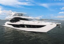 Dijual Segera: Kapal Mewah Galeon 800 Fly dengan Fitur Lengkap dan Desain Elegan