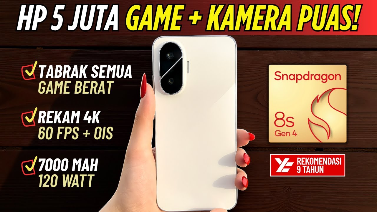 Flagship Killer: 5 Rekomendasi HP 5 Jutaan Gaming dan Kamera Terbaik Bulan Ini