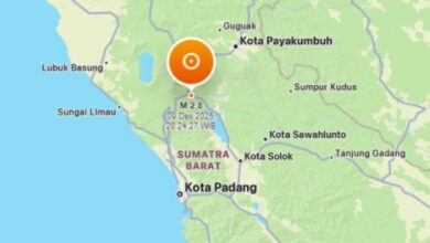 Gempa Darat Guncang Padang Panjang Sumatera Barat, Warga Rasakan Getaran Kuat