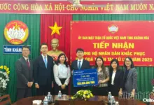 HD Hyundai Vietnam Shipbuilding Bantu Khanh Hoa 500 Juta VND Atasi Kerusakan Banjir