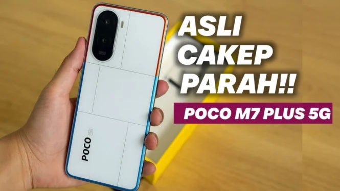 HP Poco M7 Plus 5G Hadir dengan Baterai Jumbo 7000 mAh dan Desain Menarik