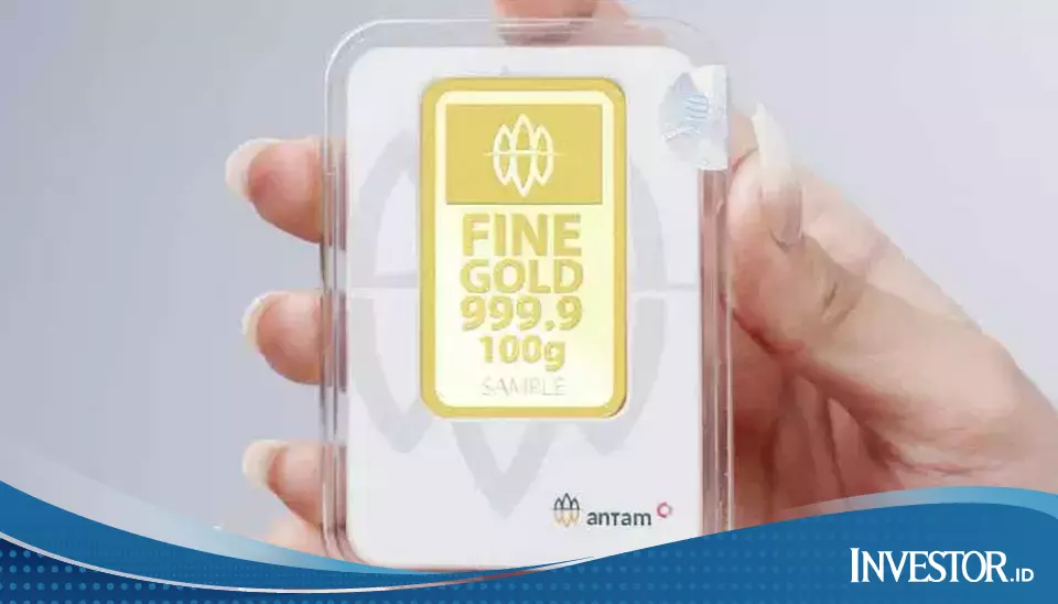 Harga Emas Antam Hari Ini Turun Jauh, Terhempas dari Rekor Tertinggi Jumat Ini