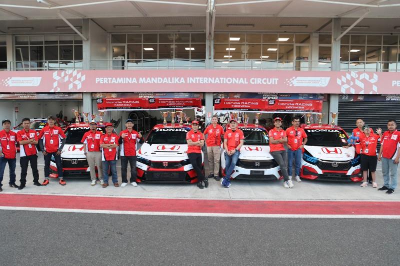 Honda Racing Indonesia Targetkan Juara di Seri Penutup Mandalika Festival of Speed 2025