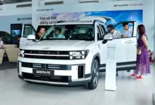 Hyundai SantaFe VIN 2025 Akhir Tahun Turun Harga Lebih Dari 200 Juta VND