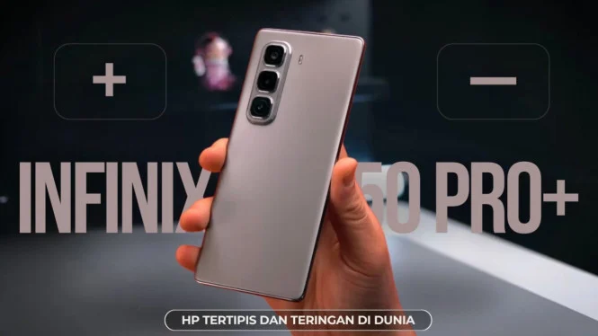 Infinix Hot 50 Pro Plus: HP Layar Lengkung Paling Tipis Dunia, Harga Mulai 2 Jutaan